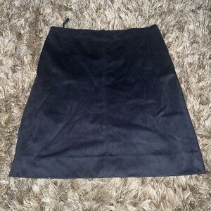 J. Crew Suede Skirt